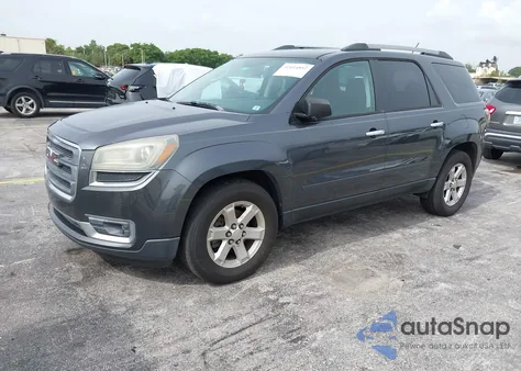 2014 GMC Acadia Sle-2 z USA, uszkodzony, nr VIN 1GKKRPKD9EJ111160